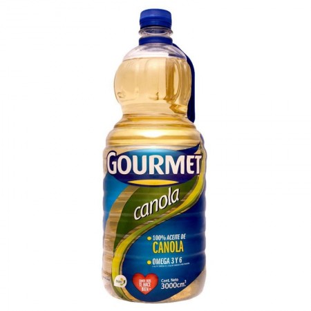 ACEITE GOURMET CANOLA X 3000 ML
