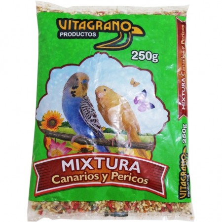 ALIMENTO AVES 250 G MIXTURA PERICOS Y...