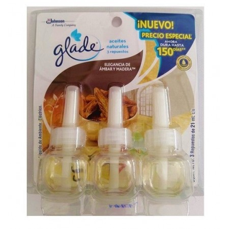AMBIENTADOR GLADE ELEGANCIA DE AMBAR...