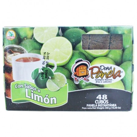 AROMATICA DÑA PANELA X48 CUBOS LIMON