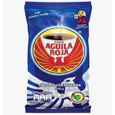 CAFE AGUILA ROJA TOSTADO Y MOLIDO *500G