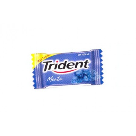CHICLE  TRIDENT MENTA *1UND