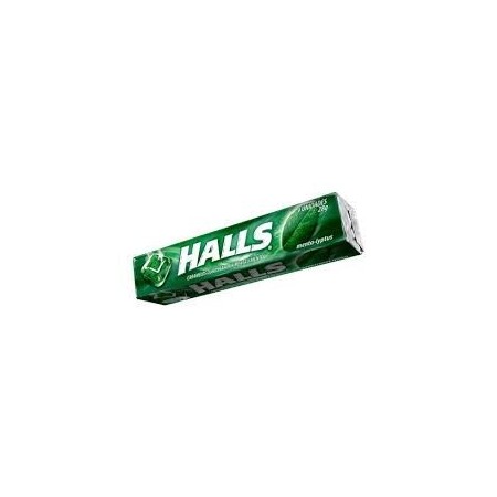 CHICLETS HALLS X25GR*9 BARA YERBABUENA