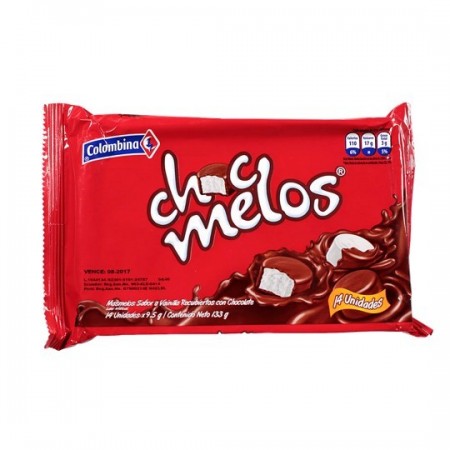 CHOCMELOS COLOMBINA BANDEJA X 14...