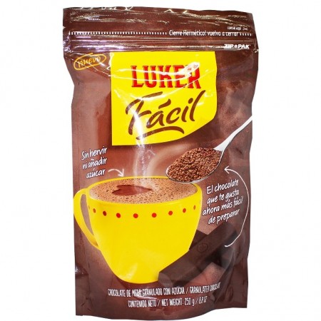 CHOCOLATE LUKER X250GR FACIL