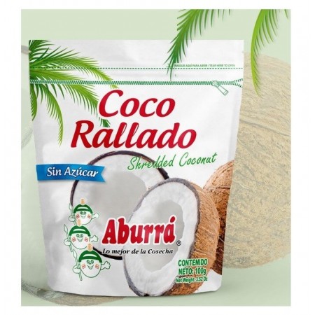 COCO ABURRA X100G RALLADO