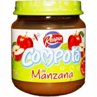 COMPOTA RESPIN X113GR MANZANA