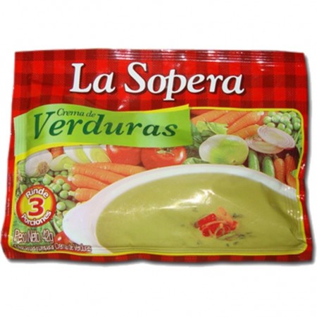 CREMA LA SOPERA X 45 G VERDURAS