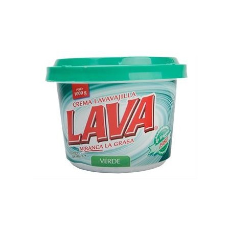 CREMA LAVAVAJILLA VERDE LAVA X 1000 GR
