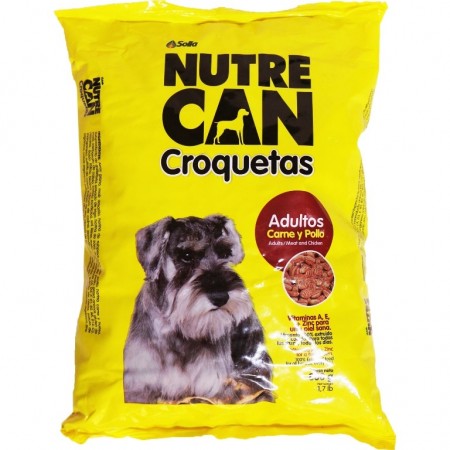 CUIDO PARA PERRO NUTRECAN X800GR CROQ