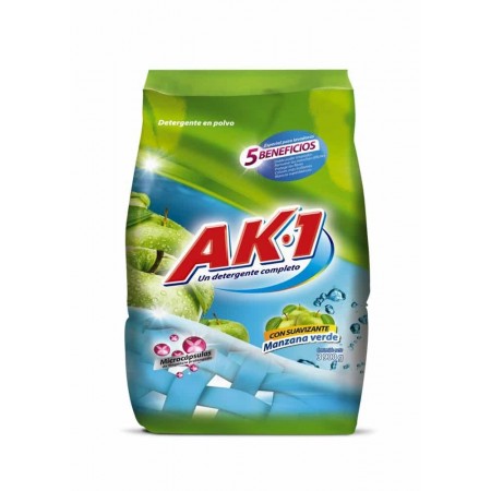 DETERGENTE AK-1 MANZANA EN POLVO *3900G