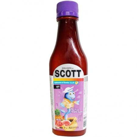 EMULSION SCOTT X180GR FRUTA TROPICAL