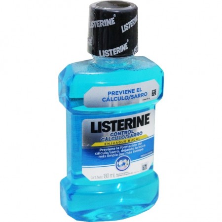 ENJUAGUE BUCAL LISTERINE X 180 ML...