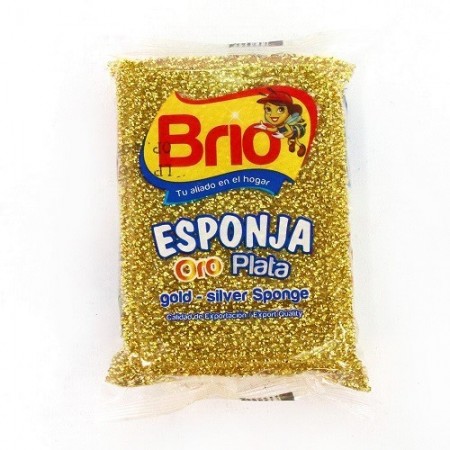 ESPONJA BRIO ORO PLATA *1