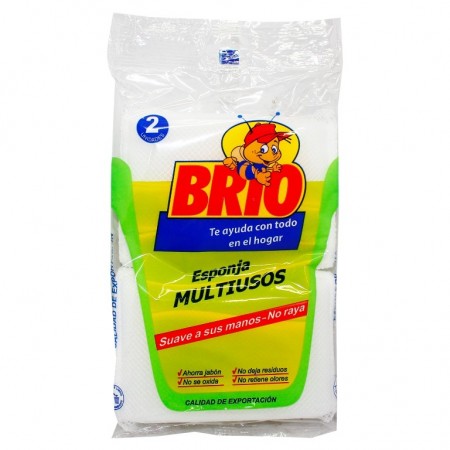 ESPONJA BRIO X2UND MULTIUSOS