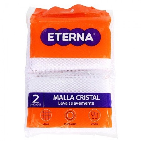 ESPONJA ETERNA MALLA CRISTAL *2UND