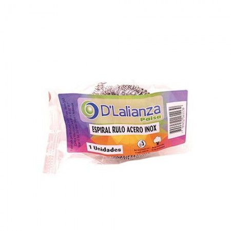 ESPONJA RULO INOXIDABLE D`LALIANZA XUND