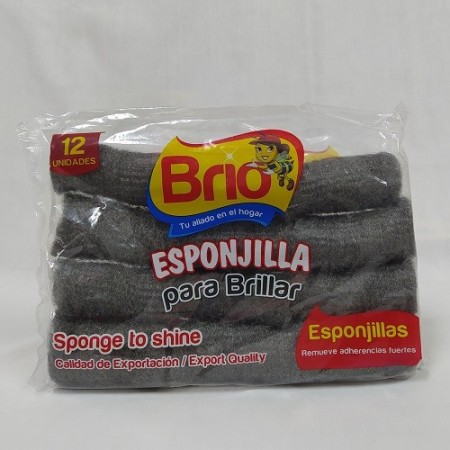 ESPONJILLA BRIO LANA *12UND