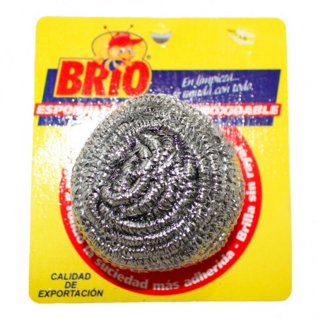 ESPONJILLA BRIO X1UND ACERO INOXIDABLE