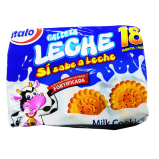 GALLETAS ITALO X18UND DE LECHE
