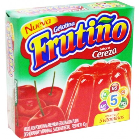 GELATINA FRUTIÑO X 40 G CEREZA
