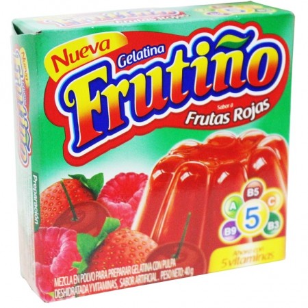 GELATINA FRUTIÑO X 40 G FRUTAS ROJAS