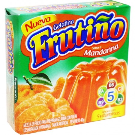 GELATINA FRUTIÑO X 40 G MANDARINA