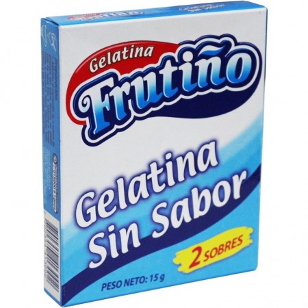 GELATINA FRUTIÑO X15GR SIN SABOR
