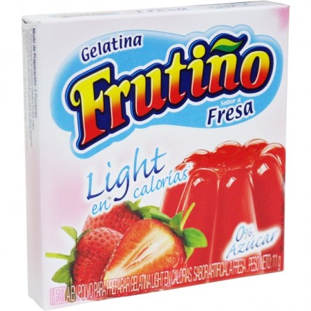 GELATINA FRUTIÑO X30GR LIGHT FRESA