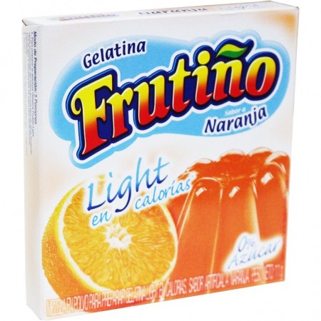 GELATINA FRUTIÑO X30GR LIGHT NARANJA