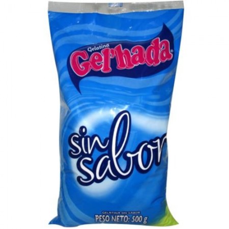 GELATINA GEL'HADA SIN SABOR *500G
