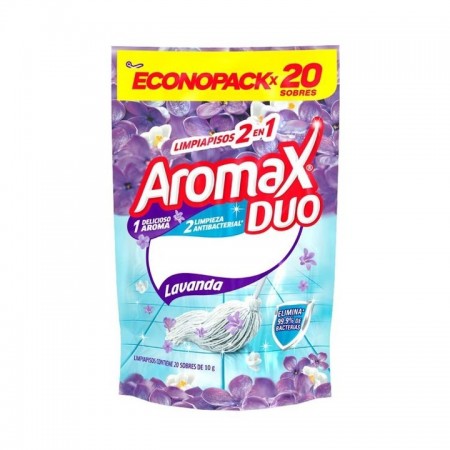 LIMPIADOR LAVANDA AROMAX X 20 SOBRES...