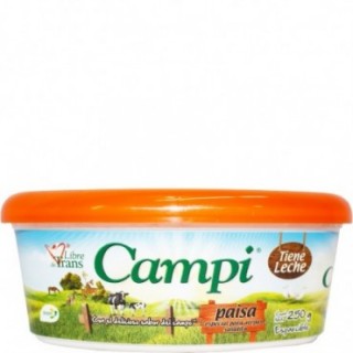 MANTEQUILLA CAMPI X250GR PAISA