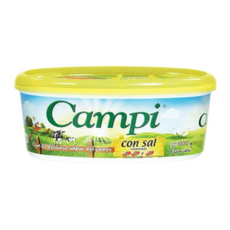 MARGARINA CAMPI CON SAL X 1000 GR