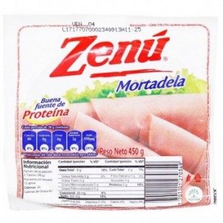 MORTADELA ZENU X450GR