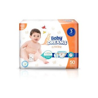 PAÑAL BABY DREAM ETAPA 3 X 30
