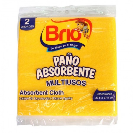 PAÑO BRIO ABRASIVO ABSORBENTE GRANDE...