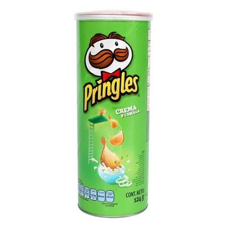 PAPA PRINGLES DE CREMA Y CEBOLLA *124G