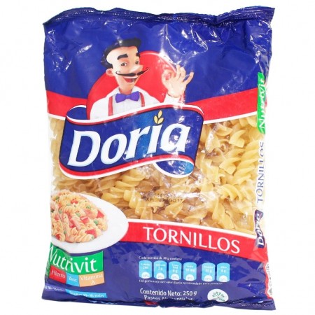 PASTAS DORIA X250G TORNILLOS