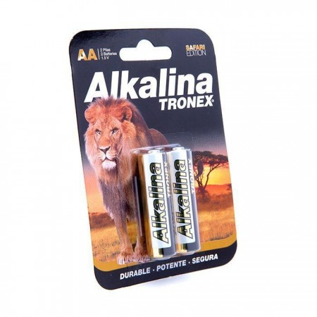 PILAS TRONEX PAR ALKALINA AA