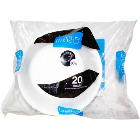 PLATOS DESECHABLES DARNEL ESPUMADO X...