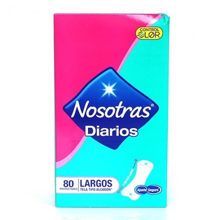 PROTECTOR NOSOTRAS DIARIOS LARGOS *80UND