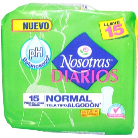 PROTECTORES NOSOTRAS X15 DIARIOS
