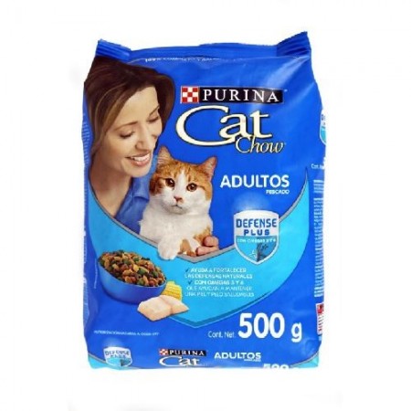 PURINA CAT CHOW ADULTO PESCADO *500G