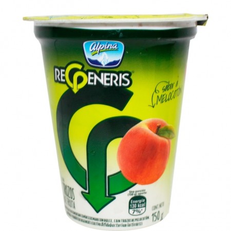 REGENERIS ALPINA X 150GR MELOCOTON VASO