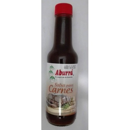 SALSA PARA CARNES ABURRA FRASCO * 180...
