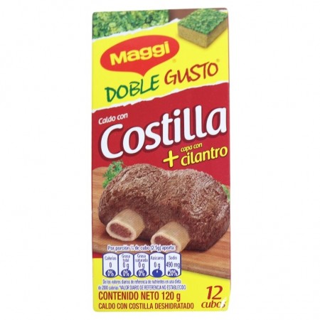 SAZONADOR MAGGI X12CUBOS CALDO DOBLE...