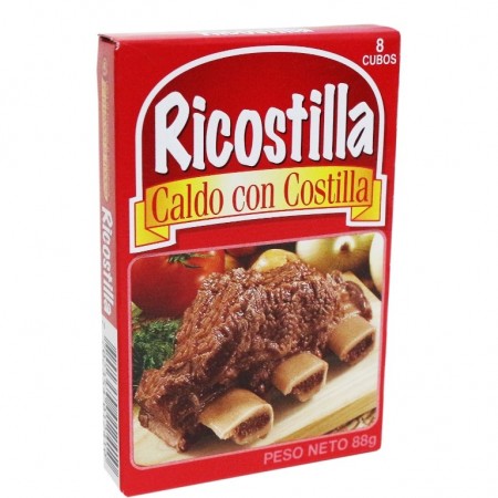 SAZONADOR RICOSTILLA X8CUBOS