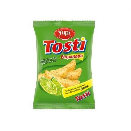 SNACKS YUPI X28GR TOSTI EMPANADAS LIMON