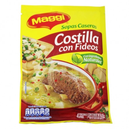 SOPA MAGGI X85G COSTILLA CON FIDEOS